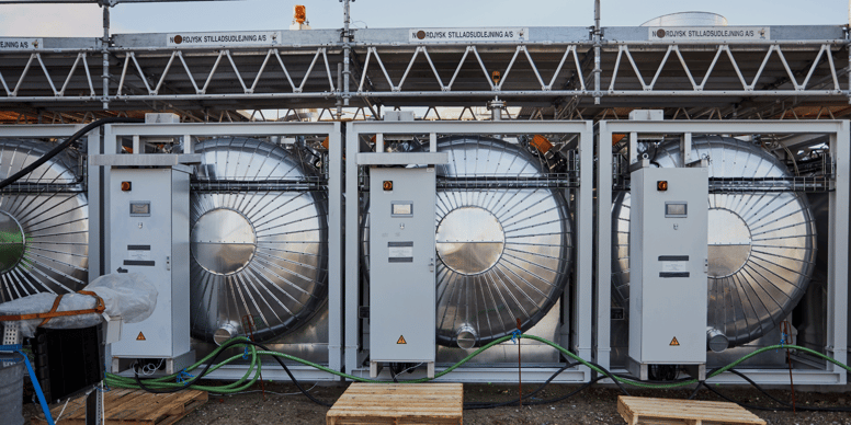 Heatcube installation at NJV